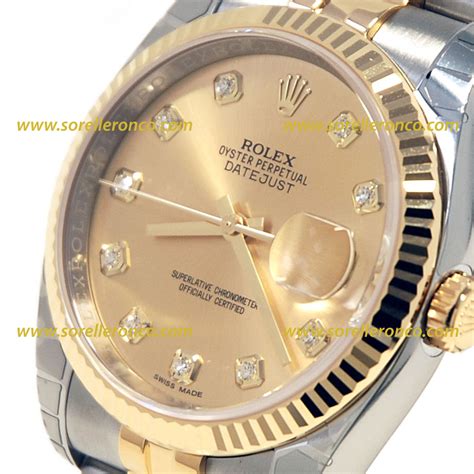 prezzo rolex datejust diamanti|rolex datejust 36 mm.